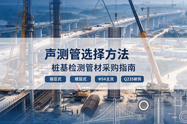 元宝声测管选型标准