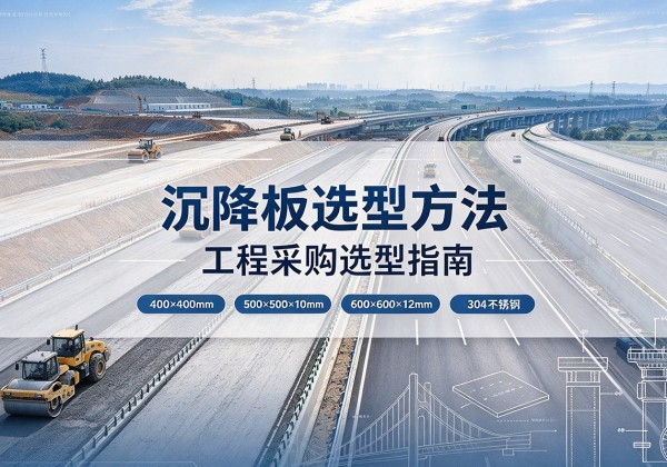 元宝沉降板选择方法